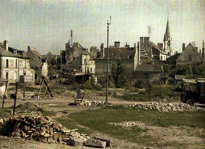 Panorama of Saint-Waast, Soissons, Aisne, France by Fernand Cuville